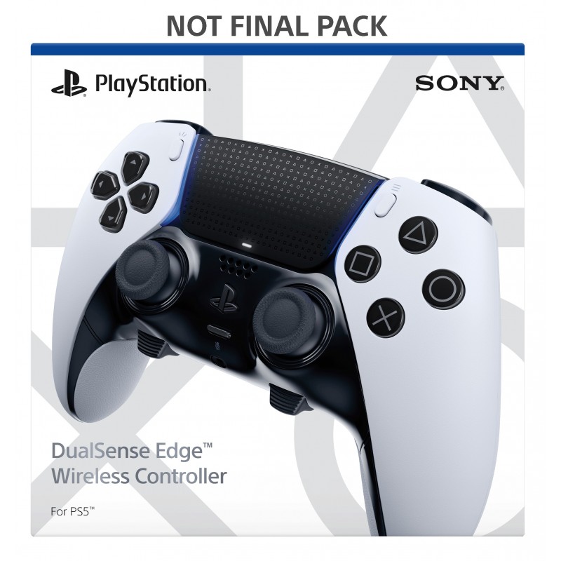 Sony DualSense Edge Nero, Bianco Bluetooth Gamepad Analogico Digitale PlayStation 5