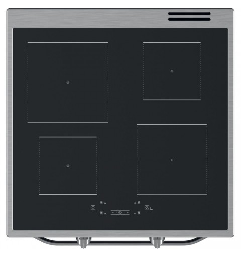 Hotpoint HS68IQ8CHX E Cuisinière Plaque avec zone à induction Acier inoxydable A