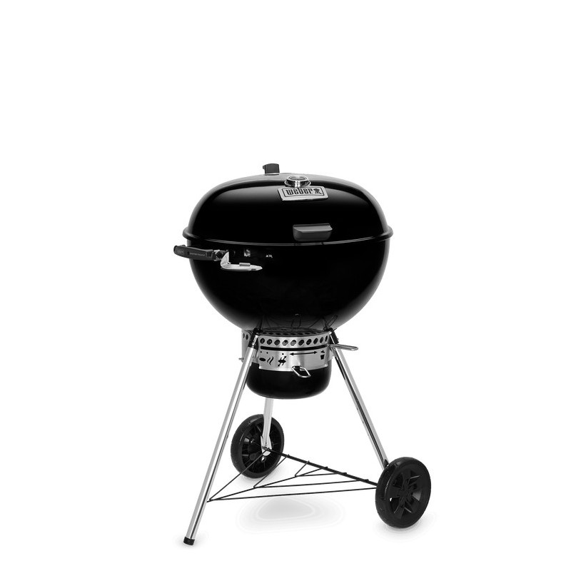 Weber E-5770 Grill Wagen Holzkohle Schwarz, Silber