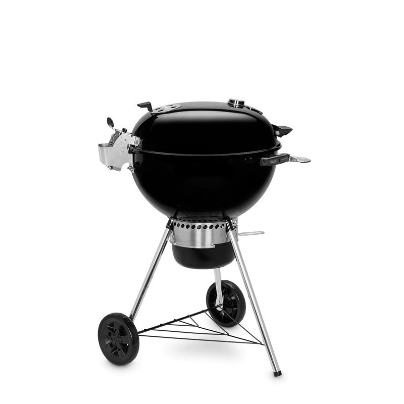 Weber E-5770 Barbecue Chariot Charbon de bois (combustible) Noir, Argent