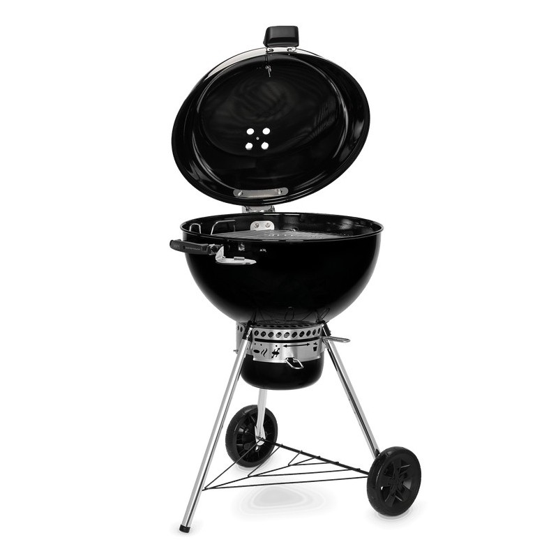 Weber E-5770 Grill Wagen Holzkohle Schwarz, Silber