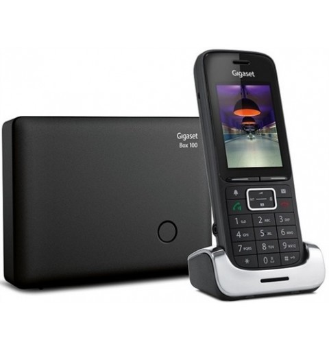 Gigaset Premium 300 Teléfono DECT Identificador de llamadas Negro, Plata