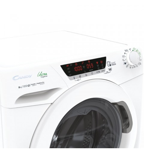 Candy Ultra Hygiene HE 128TXME 1-S lavadora Carga frontal 8 kg 1200 RPM A Blanco