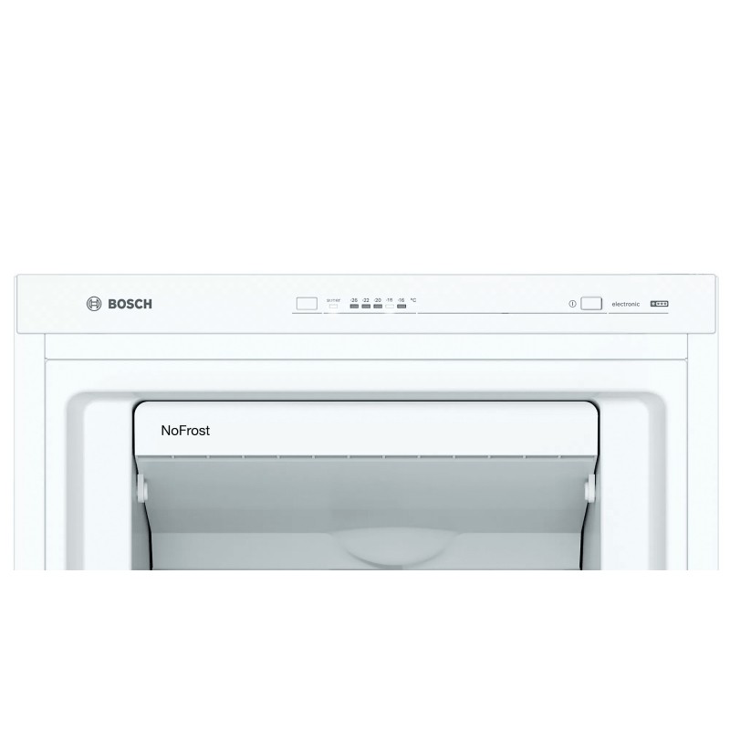 Bosch Serie 4 GSN33VWEP congélateur Droit Autoportante 225 L E Blanc