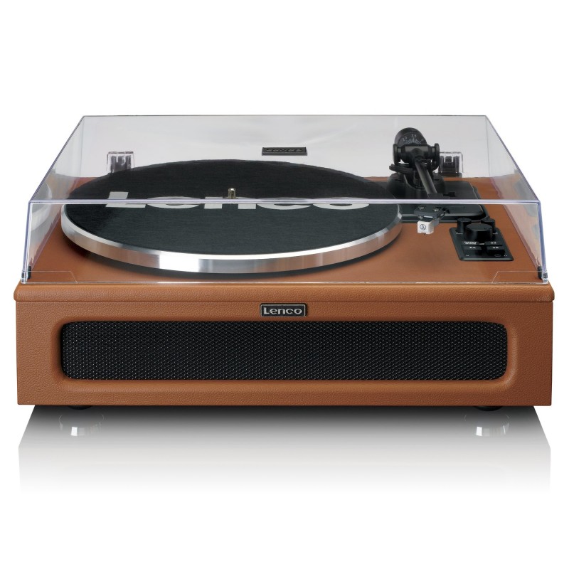 Lenco LS-430BN Belt-drive audio turntable Brown