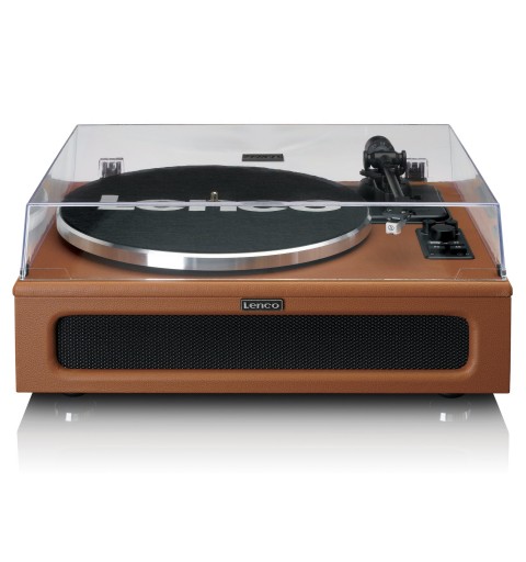 Lenco LS-430BN Belt-drive audio turntable Brown