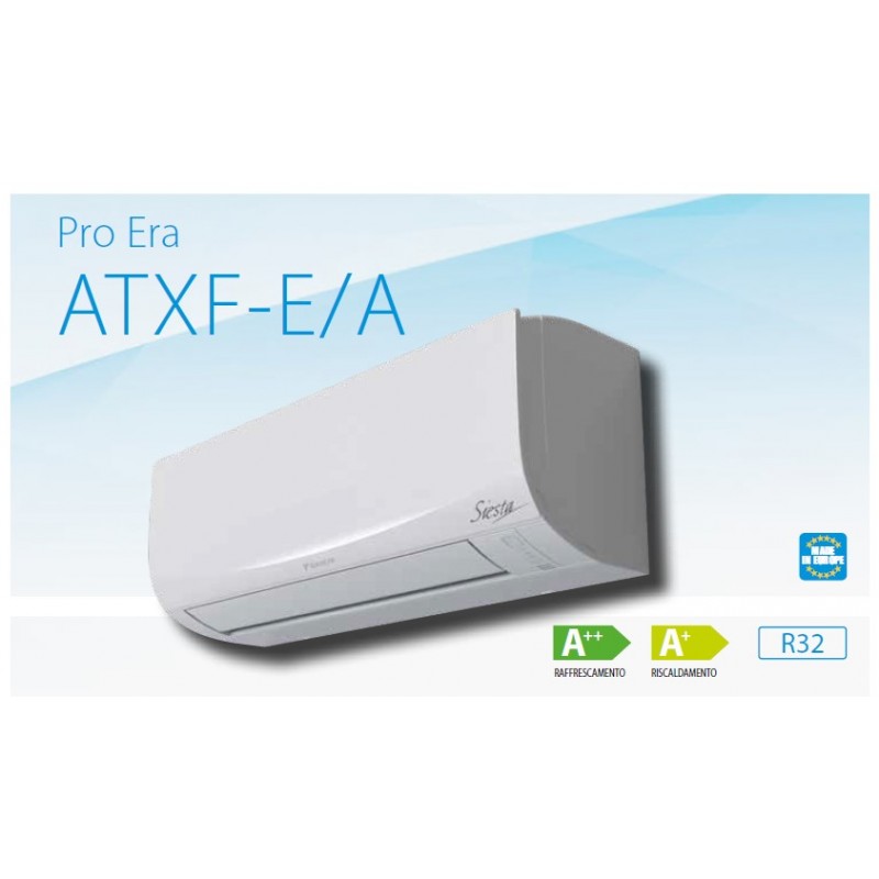 Daikin ATXF25E ARXF25E Air Conditioner 2,5kw 9000BTU Siesta Pro Era A++/A+ Inverter Wifi Ready White