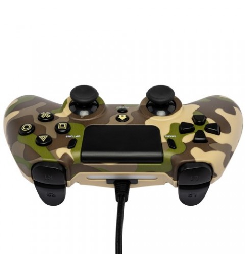 Qubick ACP40171 Gaming-Controller Camouflage USB Gamepad Analog Digital PC, PlayStation 4, PlayStation 5