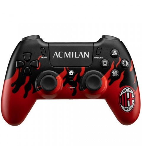 Qubick ACP40179 periferica di gioco Nero, Rosso Gamepad Analogico Digitale PC, PlayStation 4, PlayStation 5