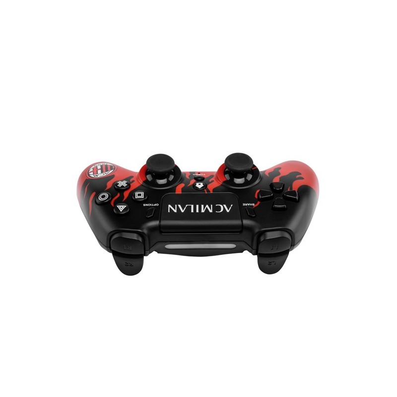 Qubick ACP40179 accessoire de jeux vidéo Noir, Rouge Manette de jeu Analogique Numérique PC, PlayStation 4, PlayStation 5