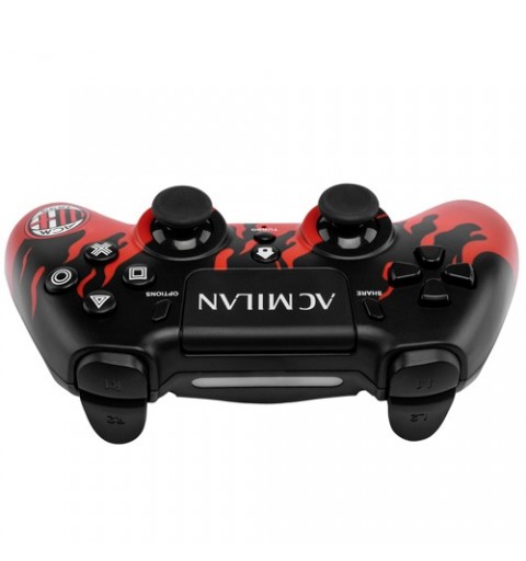 Qubick ACP40179 Gaming Controller Black, Red Gamepad Analogue Digital PC, PlayStation 4, PlayStation 5