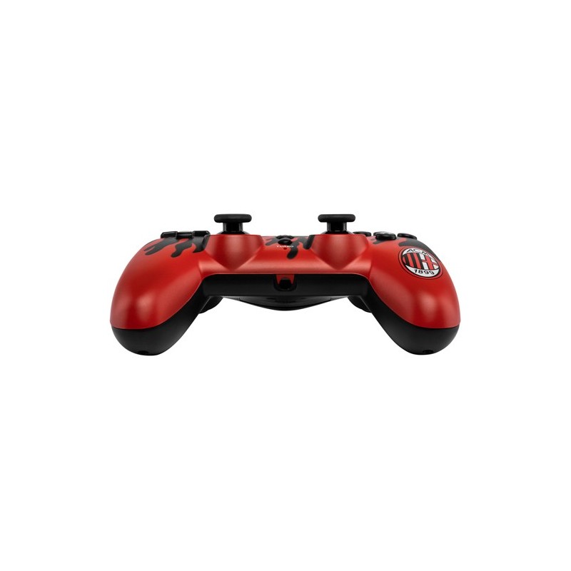 Qubick ACP40179 accessoire de jeux vidéo Noir, Rouge Manette de jeu Analogique Numérique PC, PlayStation 4, PlayStation 5