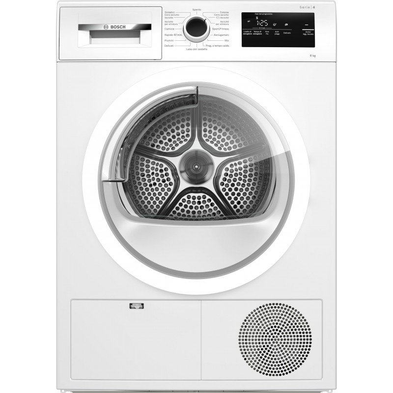 Bosch Serie 4 WTH85V18II tumble dryer Freestanding Front-load 8 kg A++ White