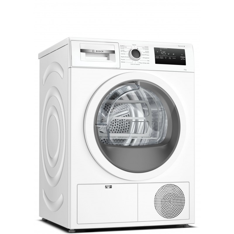 Bosch Serie 4 WTH85V18II secadora Independiente Carga frontal 8 kg A++ Blanco