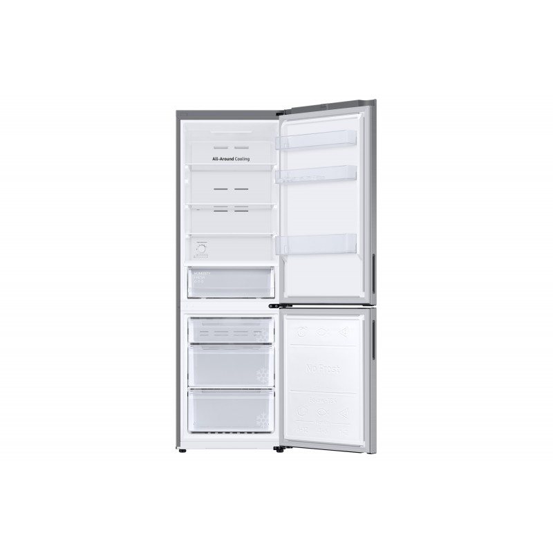 Samsung RB33B610ESA réfrigérateur-congélateur Autoportante 344 L E Graphite, Métallique