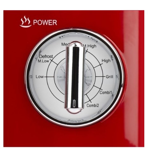 Girmi FM21 Sobre superficie Microondas combinado 20 L 700 W Rojo