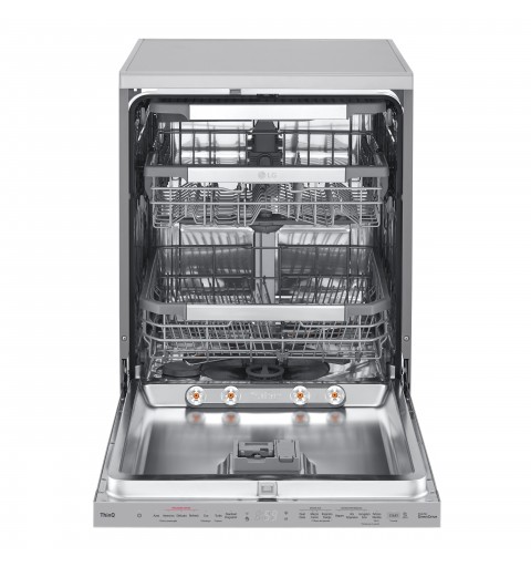 LG DF455HSS dishwasher Freestanding 14 place settings C