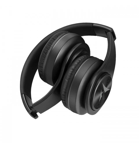 Techmade TM-YH690 Kopfhörer & Headset Kabellos Kopfband Musik Alltag Schwarz