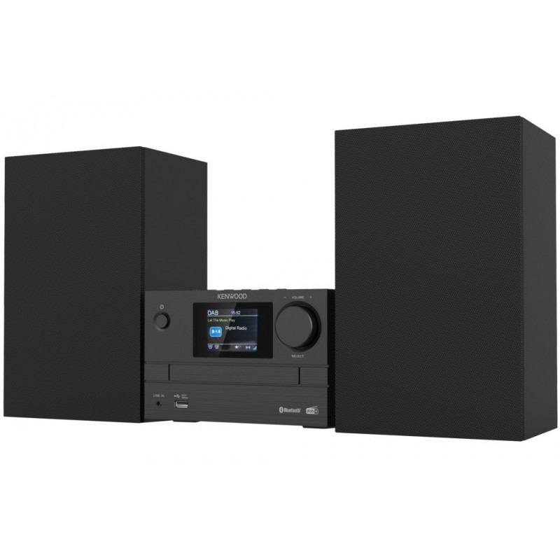 Kenwood M-525DAB Home audio micro system 7 W Black