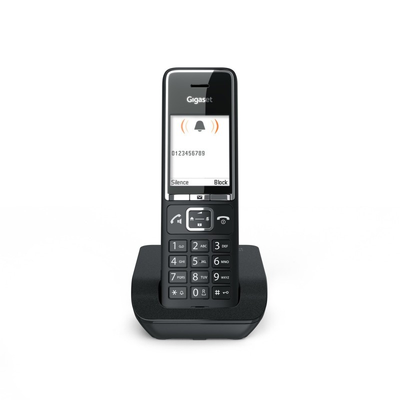 Gigaset COMFORT 550 Teléfono DECT analógico Identificador de llamadas Negro