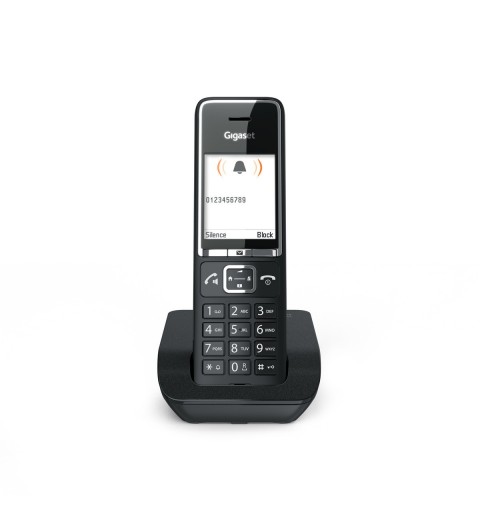 Gigaset COMFORT 550 Teléfono DECT analógico Identificador de llamadas Negro