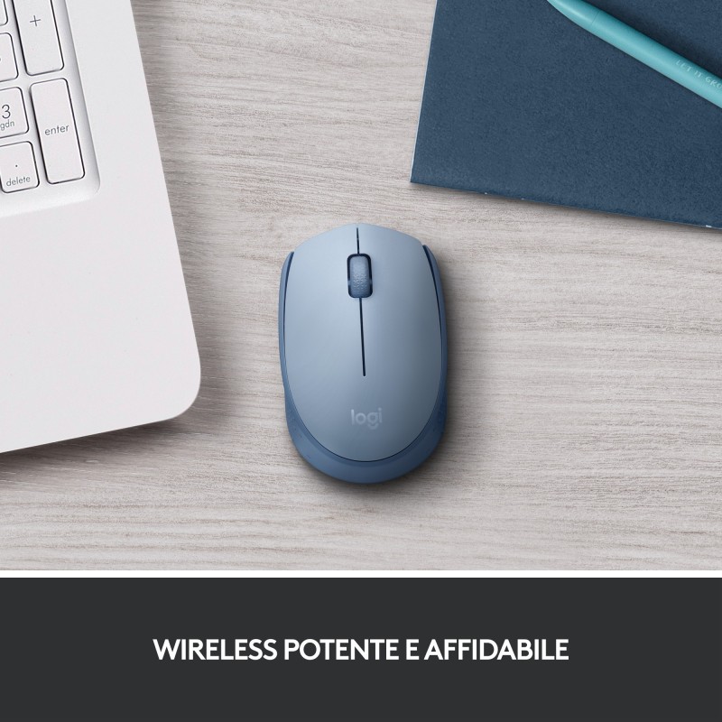 Logitech M171 mouse Ambidestro RF Wireless Ottico