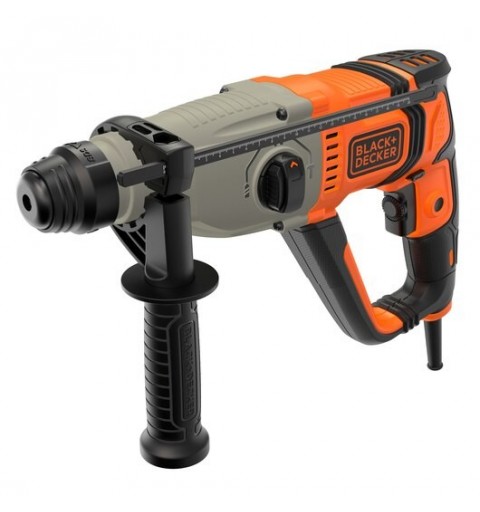 Black & Decker BEHS02K-QS taladro 1200 RPM SDS Plus Gris, Naranja