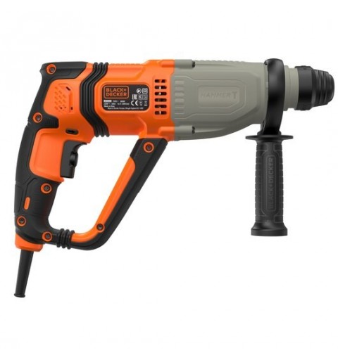 Black & Decker BEHS02K-QS Bohrmaschine 1200 RPM SDS Plus Grau, Orange