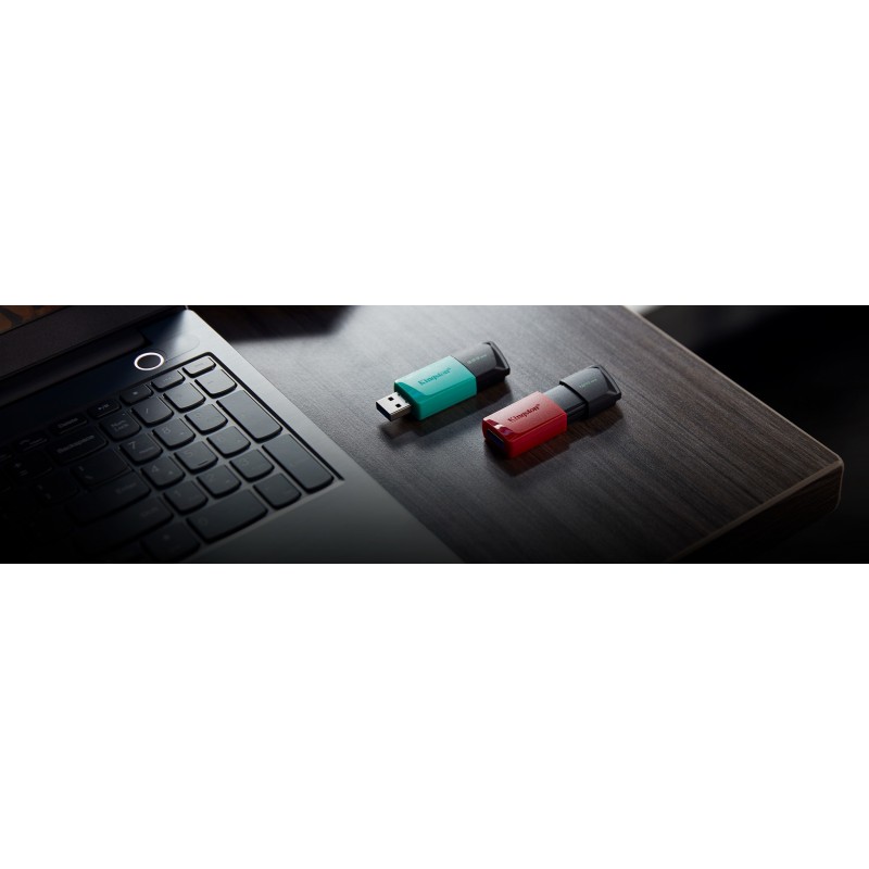 Kingston Technology DataTraveler Exodia M lecteur USB flash 128 Go USB Type-A 3.2 Gen 1 (3.1 Gen 1) Noir, Rouge