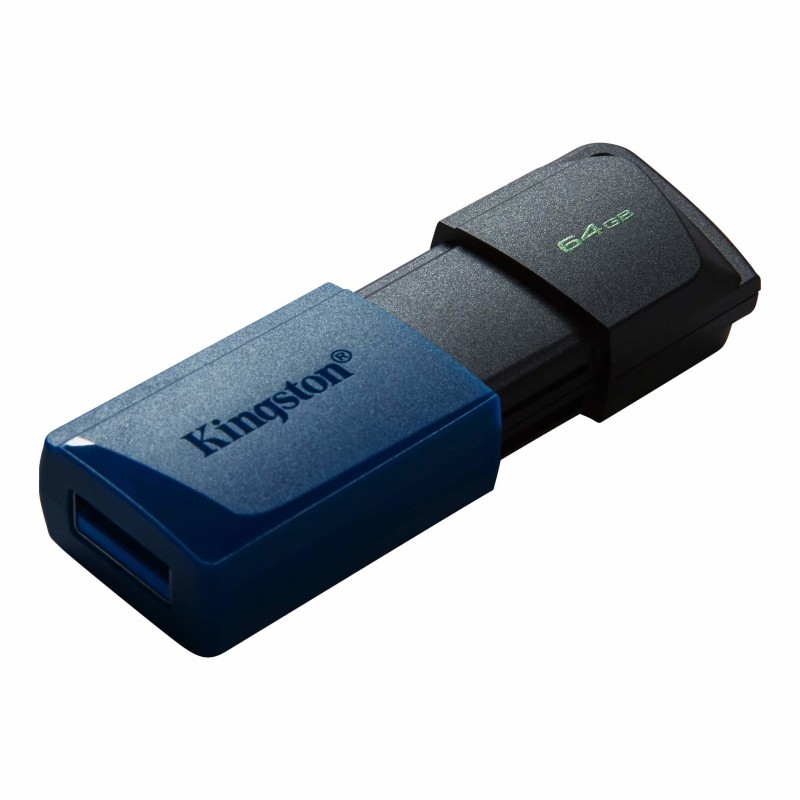 Kingston Technology DataTraveler Exodia M unidad flash USB 64 GB USB tipo A 3.2 Gen 1 (3.1 Gen 1) Negro, Azul