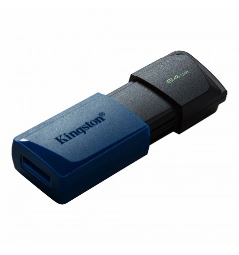 Kingston Technology DataTraveler Exodia M unidad flash USB 64 GB USB tipo A 3.2 Gen 1 (3.1 Gen 1) Negro, Azul