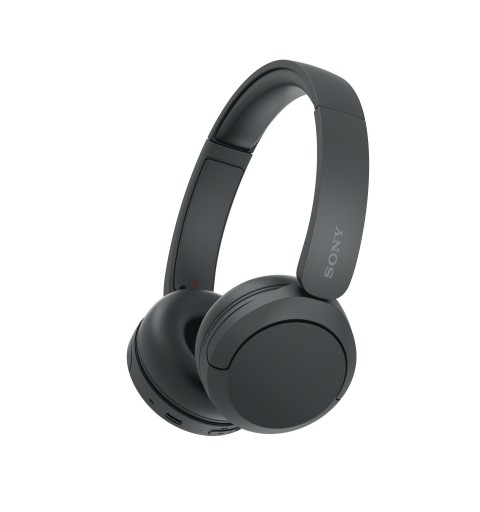 Sony Cuffie Bluetooth wireless WH-CH520 - Durata della batteria fino a 50 ore con ricarica rapida, stile on-ear - Nero