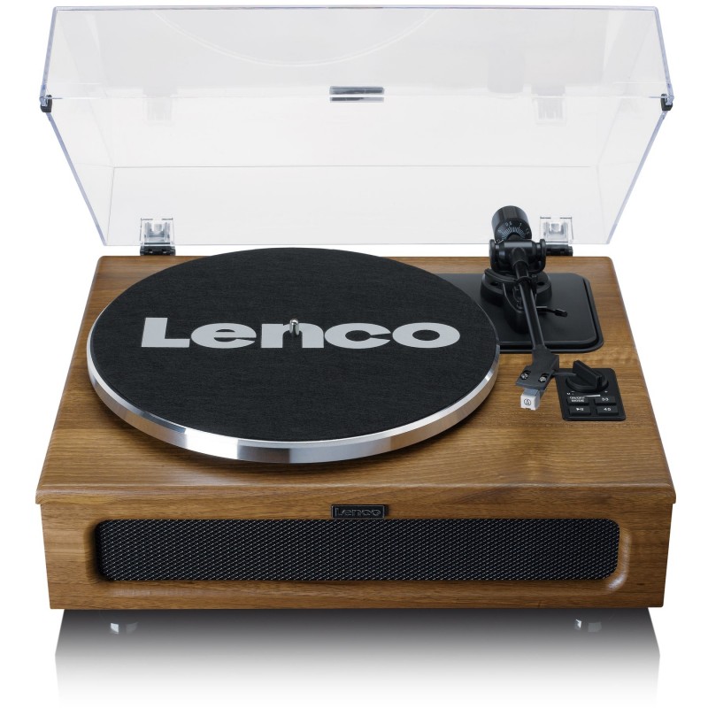 Lenco LS-410WA tocadisco Tocadiscos de tracción por correa Marrón