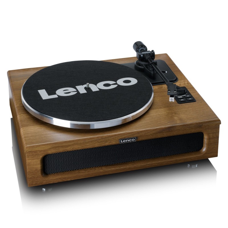 Lenco LS-410WA tocadisco Tocadiscos de tracción por correa Marrón