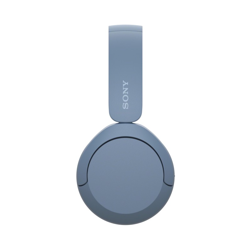 Sony Cuffie Bluetooth wireless WH-CH520 - Durata della batteria fino a 50 ore con ricarica rapida, stile on-ear - Blu