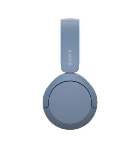 Sony Cuffie Bluetooth wireless WH-CH520 - Durata della batteria fino a 50 ore con ricarica rapida, stile on-ear - Blu