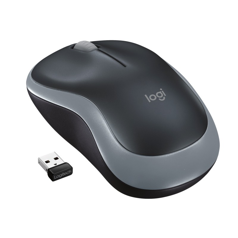 Logitech M185 ratón Ambidextro RF inalámbrico Óptico 1000 DPI