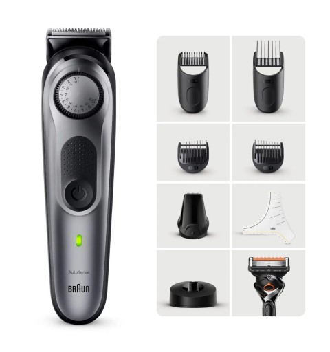 Braun BeardTrimmer 7 BT7420 beard trimmer Silver