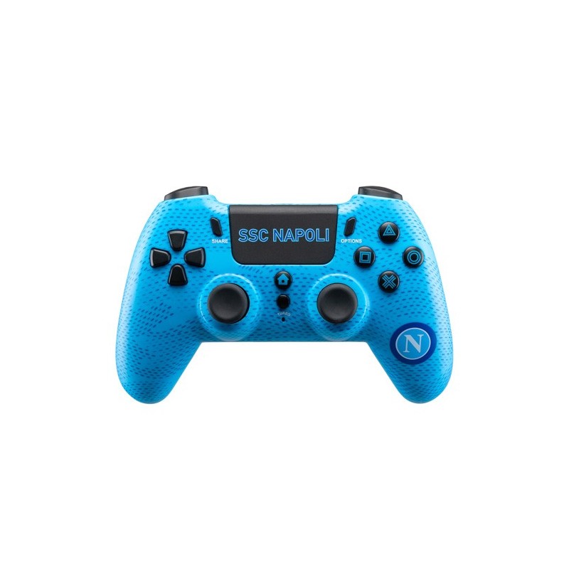 Qubick ACP40159 Gaming-Controller Schwarz, Blau Gamepad Analog Digital PC, PlayStation 4, PlayStation 5