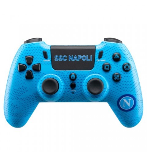 Qubick ACP40159 Gaming-Controller Schwarz, Blau Gamepad Analog Digital PC, PlayStation 4, PlayStation 5