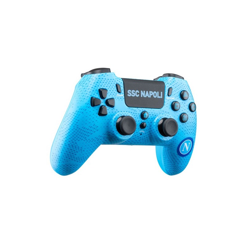 Qubick ACP40159 Gaming-Controller Schwarz, Blau Gamepad Analog Digital PC, PlayStation 4, PlayStation 5