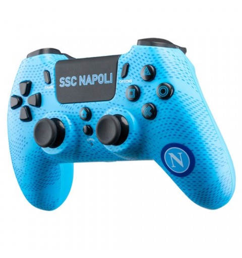 Qubick ACP40159 Gaming-Controller Schwarz, Blau Gamepad Analog Digital PC, PlayStation 4, PlayStation 5