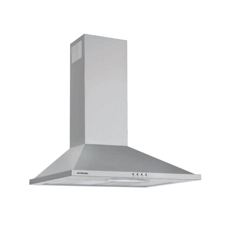 Silverline 2240.6 cooker hood Wall-mounted Stainless steel 320 m³ h D