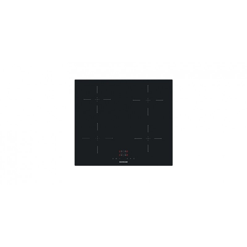 Silverline IH5445B01 hobs Negro Integrado 59 cm Con placa de inducción 4 zona(s)