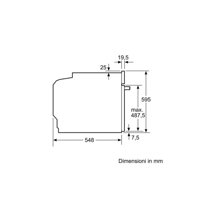 Bosch Serie 4 HBA514BR0 Backofen 71 l A Edelstahl