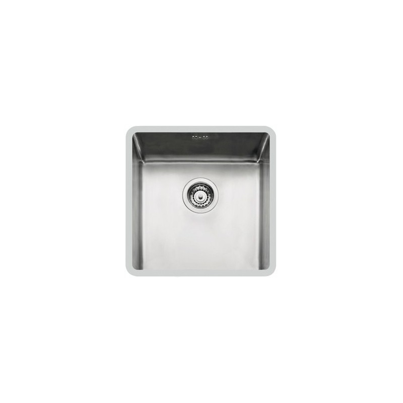 Foster KE.1V.40x40.ST Top-mounted sink Square Stainless steel