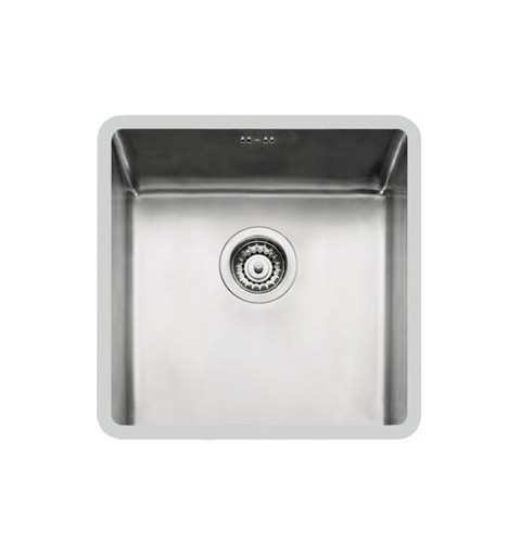 Foster KE.1V.40x40.ST Top-mounted sink Square Stainless steel