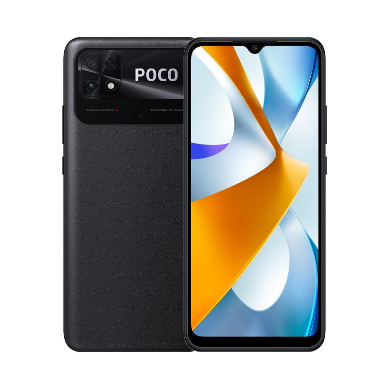 POCO C40 17 cm (6.71") Dual SIM Android 11 4G USB Type-C 4 GB 64 GB 6000 mAh Black