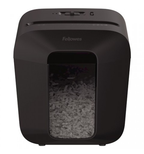 Fellowes Powershred LX25 Aktenvernichter Partikelschnitt-Zerkleinerung Schwarz