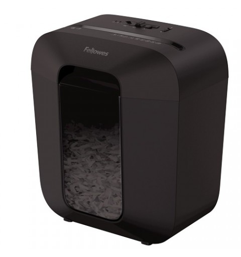 Fellowes Powershred LX25 Aktenvernichter Partikelschnitt-Zerkleinerung Schwarz